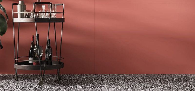 Casalgrande Padana Atelier Rubino Matt 120x120 płytki ścienne monokolor 106174