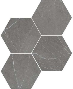 WOW Petra Hexagon Anthrazit 20x23 Hexagonfliese