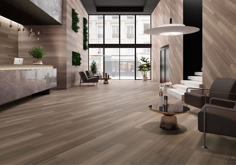 Saloni Eukalypt Prismas Marron 40x120 JLZ630 płytka ścienna 150953