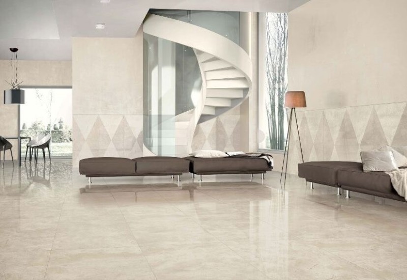 Płytki białe imitująe marmur Casalgrande Padana Marmoker Canova 60x120 38157