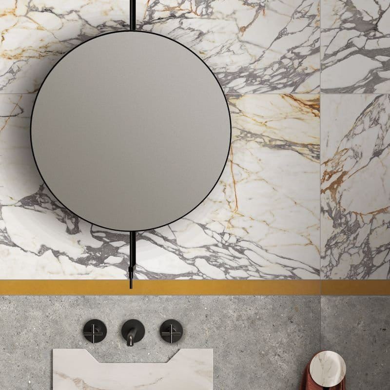 Ariana Epoque 21 Arabescato Naturale 80x80 płytki gresowe imitujące marmur 114437