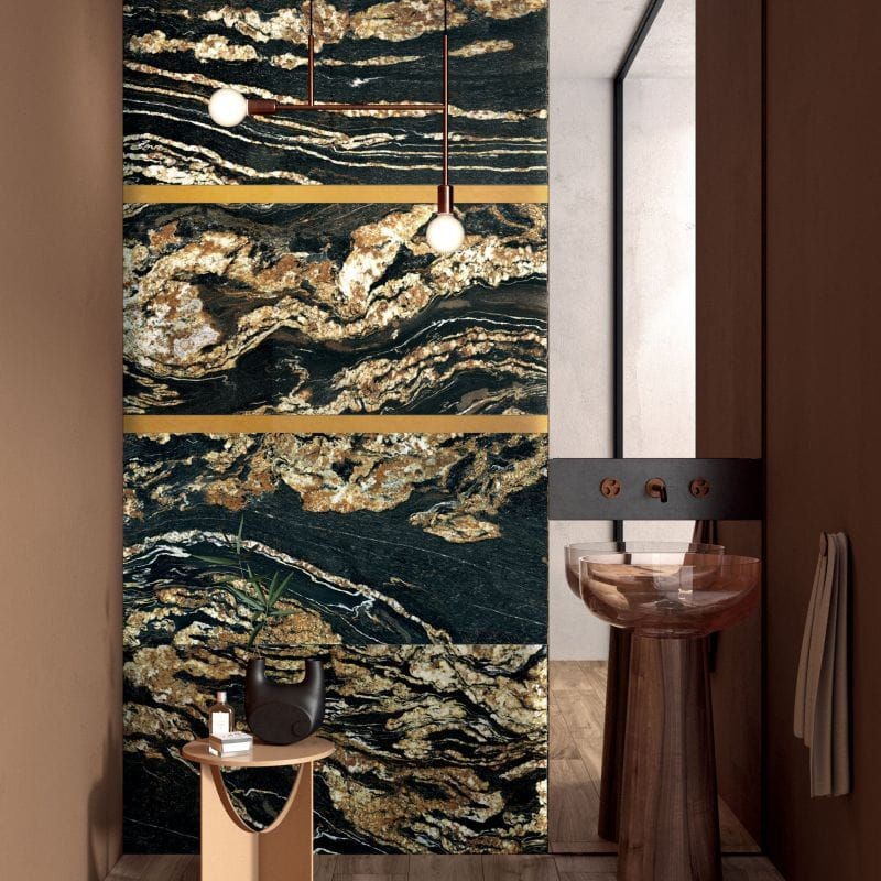 Ariana Nobile Black Taurus Lux 60x120 płytki marmurowe gresowe 114694