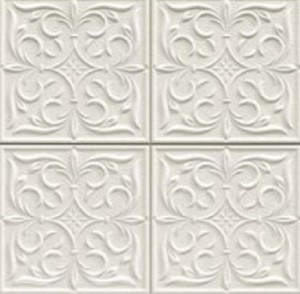Realonda Muse Lis White 33x33 Wandfliese