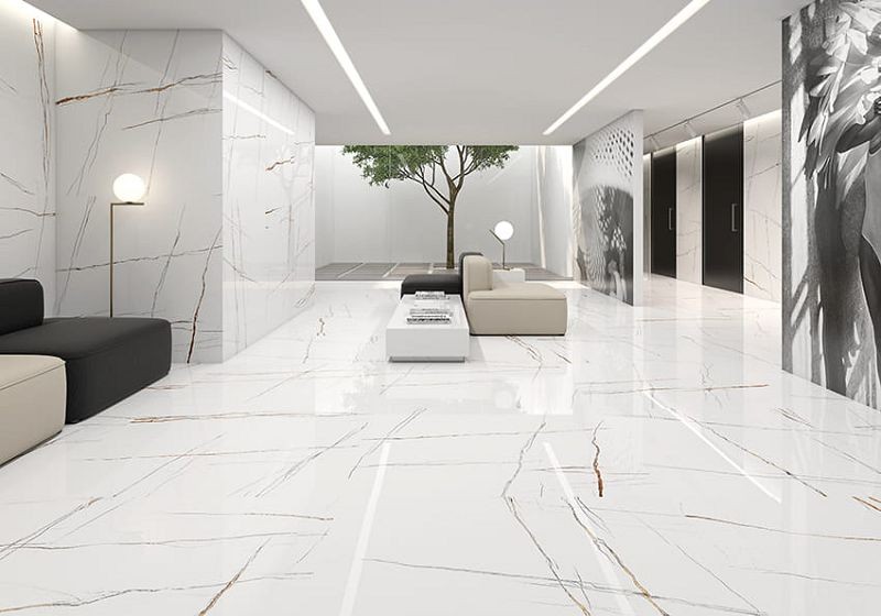 ITT Sahara Bianco Polished Rect. 120x120 płytki marmurowe gresowe 104828