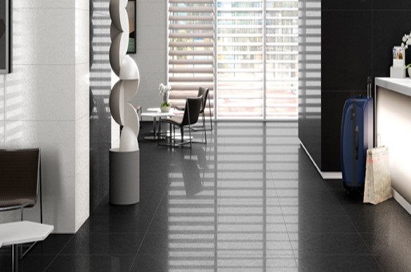 Gres czarny brokat Azteca Smart Lux Black 60x60 1659