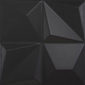 Dune Multishapes Black 25x25 Wandfliesen 187347