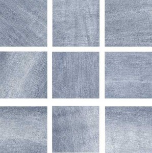 WOW Denim gewaschene blaue 14x14 Gresfliese