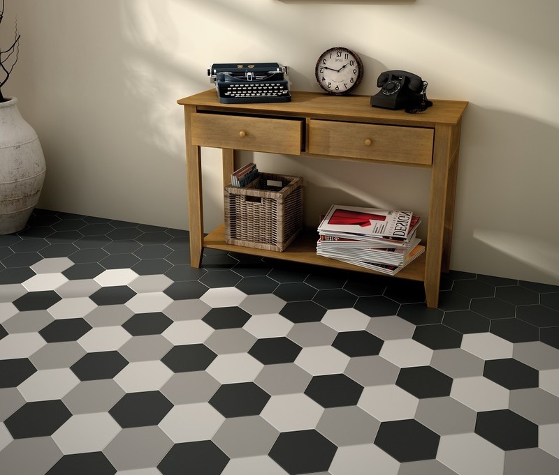 Płytki heksagonalne białe matowe Equipe hexatile Blanco Mate 17.5X20 crp,ir 12546