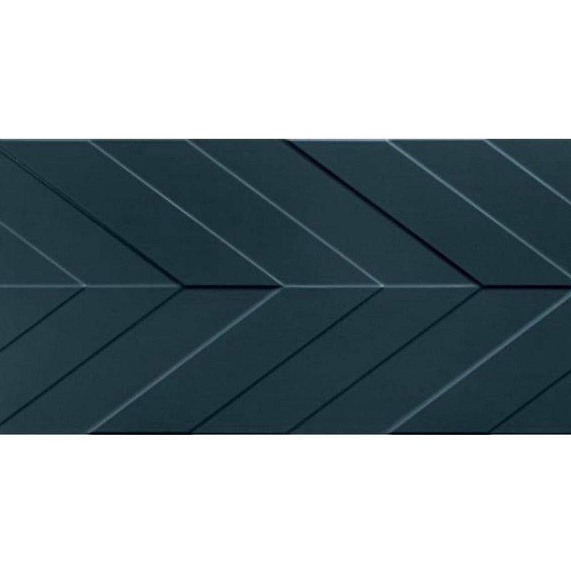 Marca Corona 4D Chevron Deep Blue 40x80 D734 płytki ścienne 142803