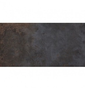Serenissima Metallische Fliese Schwarz 60x120 cm
