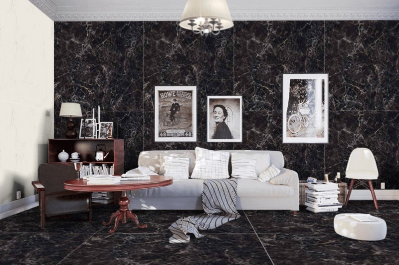 Płytki imitujące brązowy marmur Marazzi Grande Marble Look Saint Laurent Lux 120x240 36788