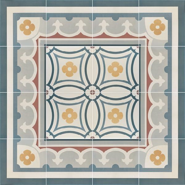 Equipe Caprice Saint Tropez Border 20x20 płytka gresowa 127060