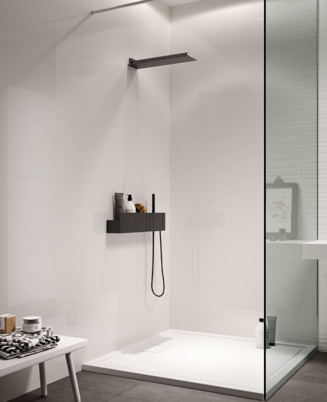 Płytki ścienne, białe monokolor Marazzi Essenziale MMFN 40X120 15863
