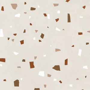 Italgraniti Nuances Avorio Coccio StrideUp 80x80 Terrazzo-Optik Feinsteinzeugfliesen