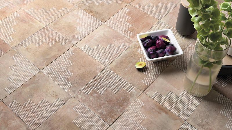 WOW Chateau Lines Cotto 18,5x18,5 płytka gresowa 164425