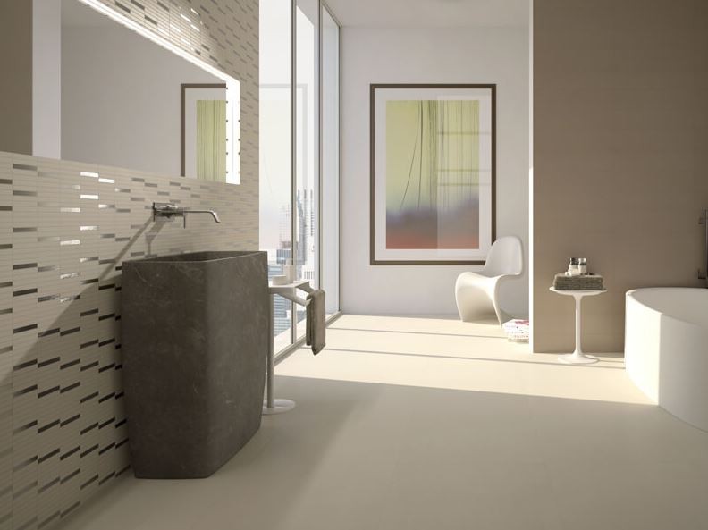 Gres kamień czarny struktura satyn Casalgrande Padana Architecture Black 45x90 38959