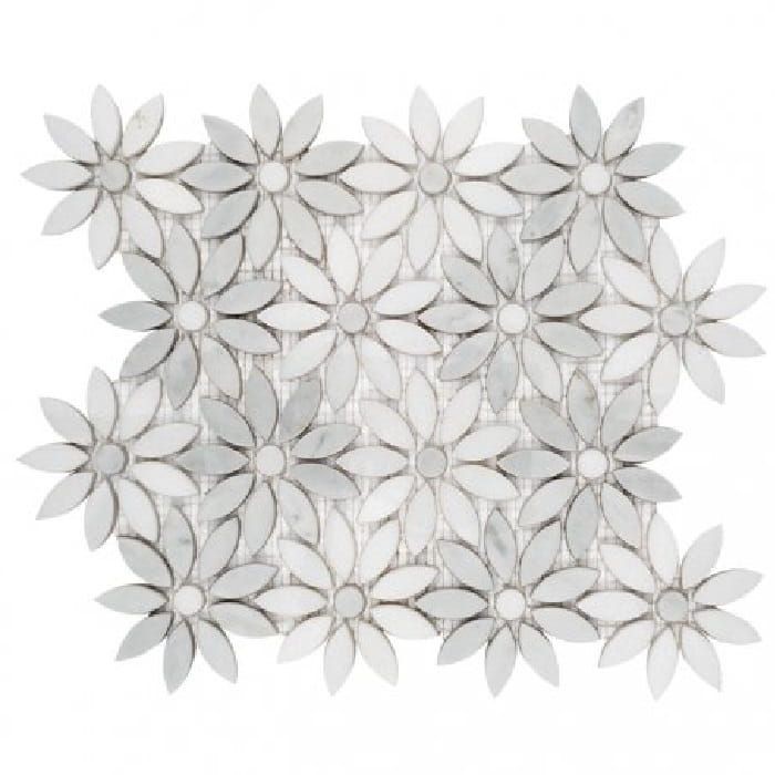 Dunin Manorial Carrara White Bloom 30x29 mozaika kamienna 103531