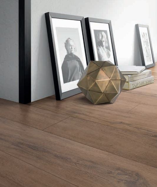 Płytki imitujące naturalne drewno Casalgrande Padana Tavolato Marrone Medio 15x90 39754