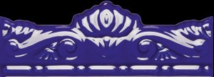 Wandsockel Granat Mainzu Zócalo Al-Andalus Aveiro Corona Cobalto 5x20
