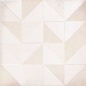 Keros Decorado Roman Beige 26,5x26,5 Fliese aus Feinsteinzeug