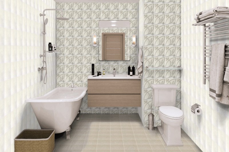 Płytki dekoracyjne EQUIPE CAPRICE LIBERTY WHITE 20X20 20677