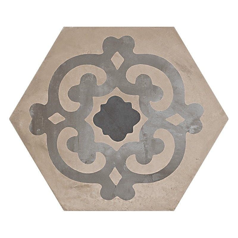 Marca Corona Terra Mix Esagona Versione F 25x21,6 0602 płytki heksagonalne-144536