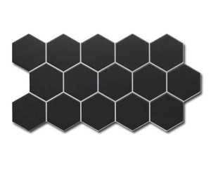 Realonda Hex Schwarz 26,5x51 Gresfliese