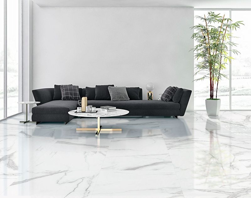 ITT Estatuario Polished Rect. 120x120 płytka imitująca marmur 134943