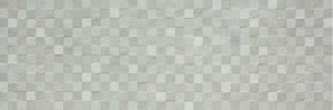 Graue spanische Badezimmerfliesen Saloni Intro Gris Mosaico 29,5x90