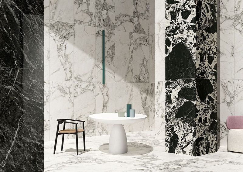 Fioranese Prestige Arabescato Effect Polished 74x74 M3753LR płytka gresowa 162192