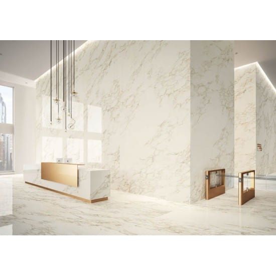 Italgraniti Marble Experience Calacatta Gold Naturale 60x60 płytki gresowe imitujące marmur 134095