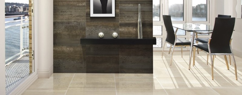 Płytki podłogowe imitujące metal beżowe Azteca Cosmos Lux Beige 60,0x 60,0 14002
