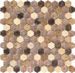 Dune Melina 29x30 (187116): Dekorative Steinmosaikfliese
