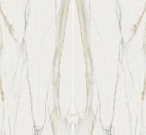 Florim Rex Classici Calacatta Gold Spiegel-Fliese 160x320 (320x320) - Hochglanz