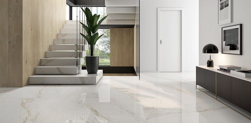 Argenta Hera White Polished 120x120 płytka podłogowa imitująca marmur 104886