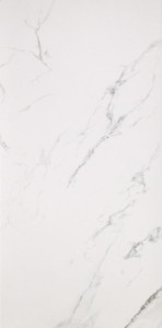 Weißer Marmor mit schwarzer Ader Casalgrande Padana Marmoker Statuario Grigio Hochglanz 60x120