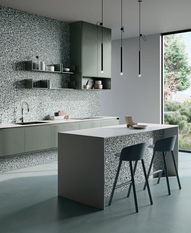 Emil Ceramica Medley Minimal Green 30x60 EH74 płytka gresowa lastryko 125870