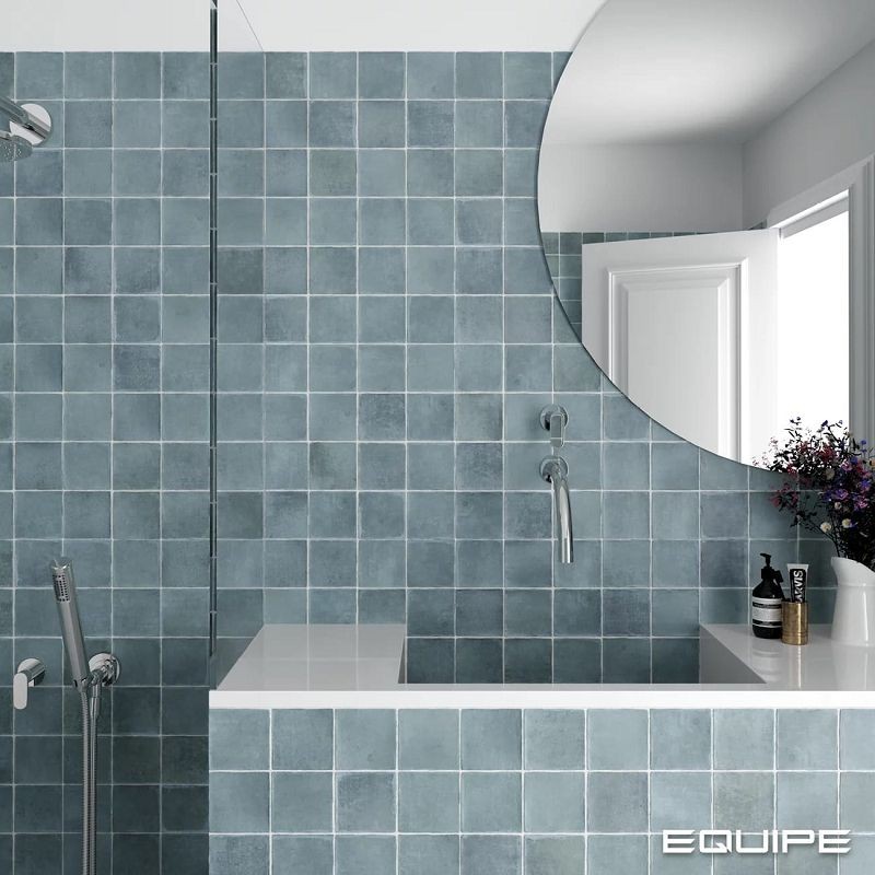 Equipe Argile Sky 10x10 płytki cegiełki gresowe 126759