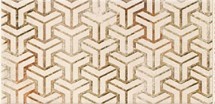Mainzu Ravena Dekor Fabio Natural 10x20: Musterfliesen Badezimmer