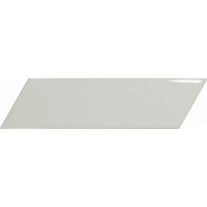 Mintgrüne Chevron Wandfliese links, 18,6x5,2 cm