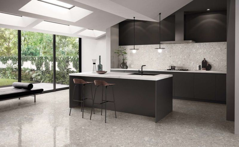 Ergon Lombarda Grigio Rett. 90x90 E06P płytka gresowa 128885