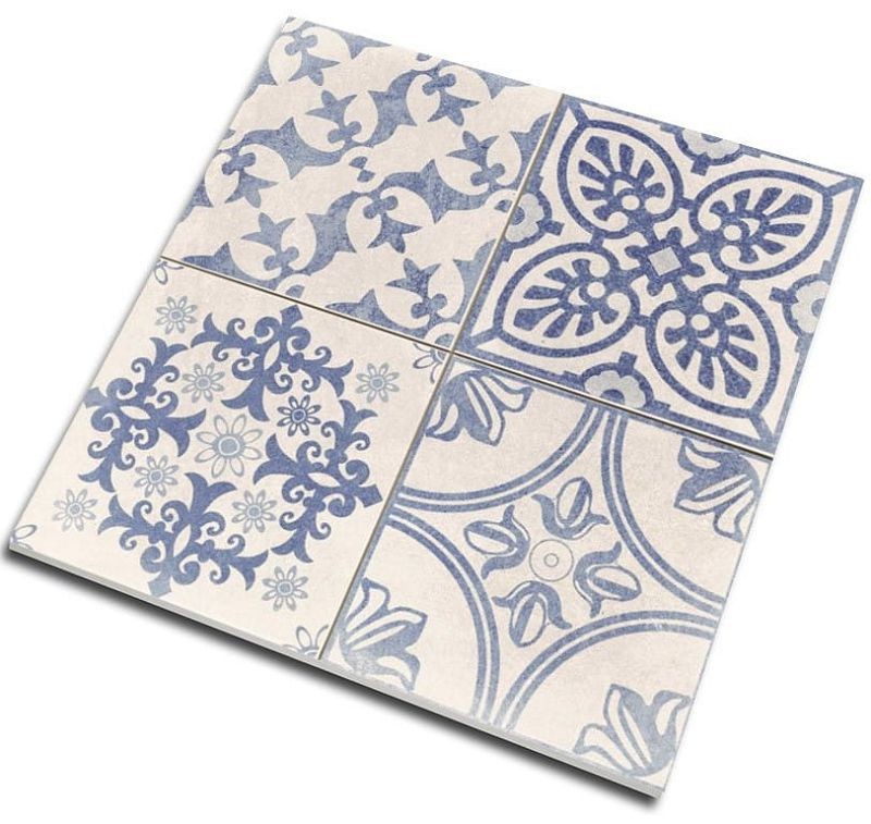 Realonda Skyros Deco Blanco 44x44 płytka gresowa 156627