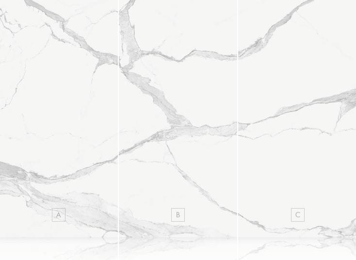 Płytki biały marmur Florim Rex Classici di Rex Statuario A+B+C Chain Gloss 360x240 166225