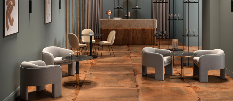Geotiles Galio Oxido Lappato 60x120 płytka gresowa metalizowana 166419