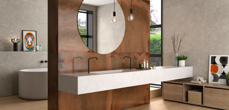 Geotiles Galio Oxido Lappato 60x120 płytka gresowa metalizowana 166420