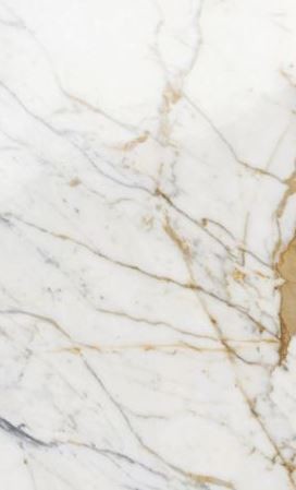 Spiek kwarcowy marmur biały ze złotą żyłą Marazzi Grande M.Look Golden White MAT 160x320 6mm 166444
