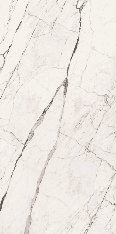 Spieki blat kucenny białe szare Florim Marble Eternal White Gloss 160x320 12mm 166616