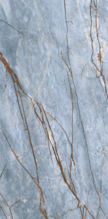 Blat kuchenny marmur niebieski brąz Florim Marble Azure Gloss 160x320 12mm 166649