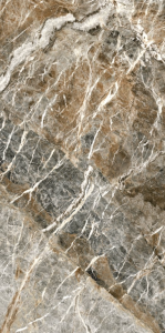 Florim Marmor Küchentischplatte Braun Grau Beige Berggipfel Glanz 160x320 12mm