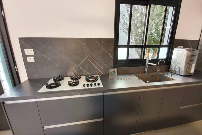 Spieki kwarcowe marmur szary Florim Marble Gray Mat 160x320 6mm 166971